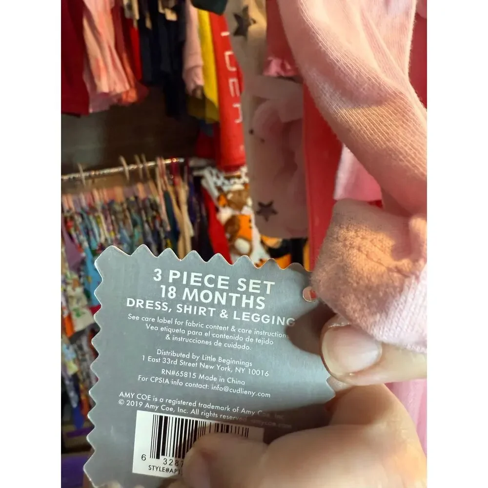 Copied - Unicorn 3 piece set NWT 12 Months